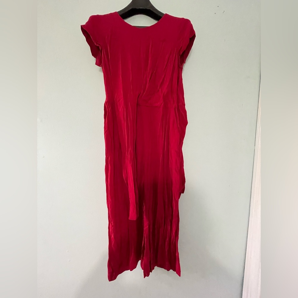 Red jumpsuit